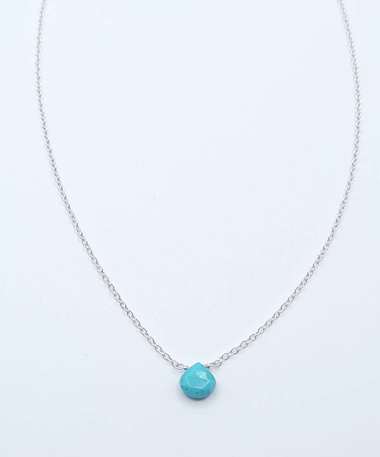 Turquoise Drop Necklace