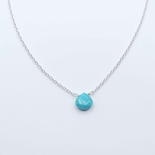 Turquoise Drop Necklace