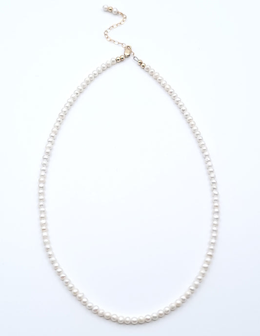 Solstice Pearl Choker Necklace