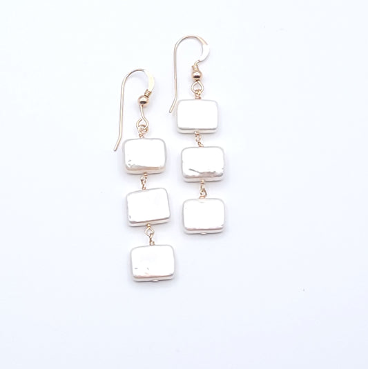 Cascade Pearl Earrings