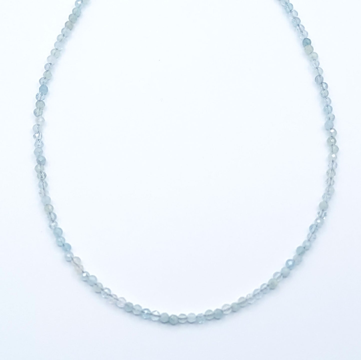 Blue Wave Aquamarine Choker Necklace