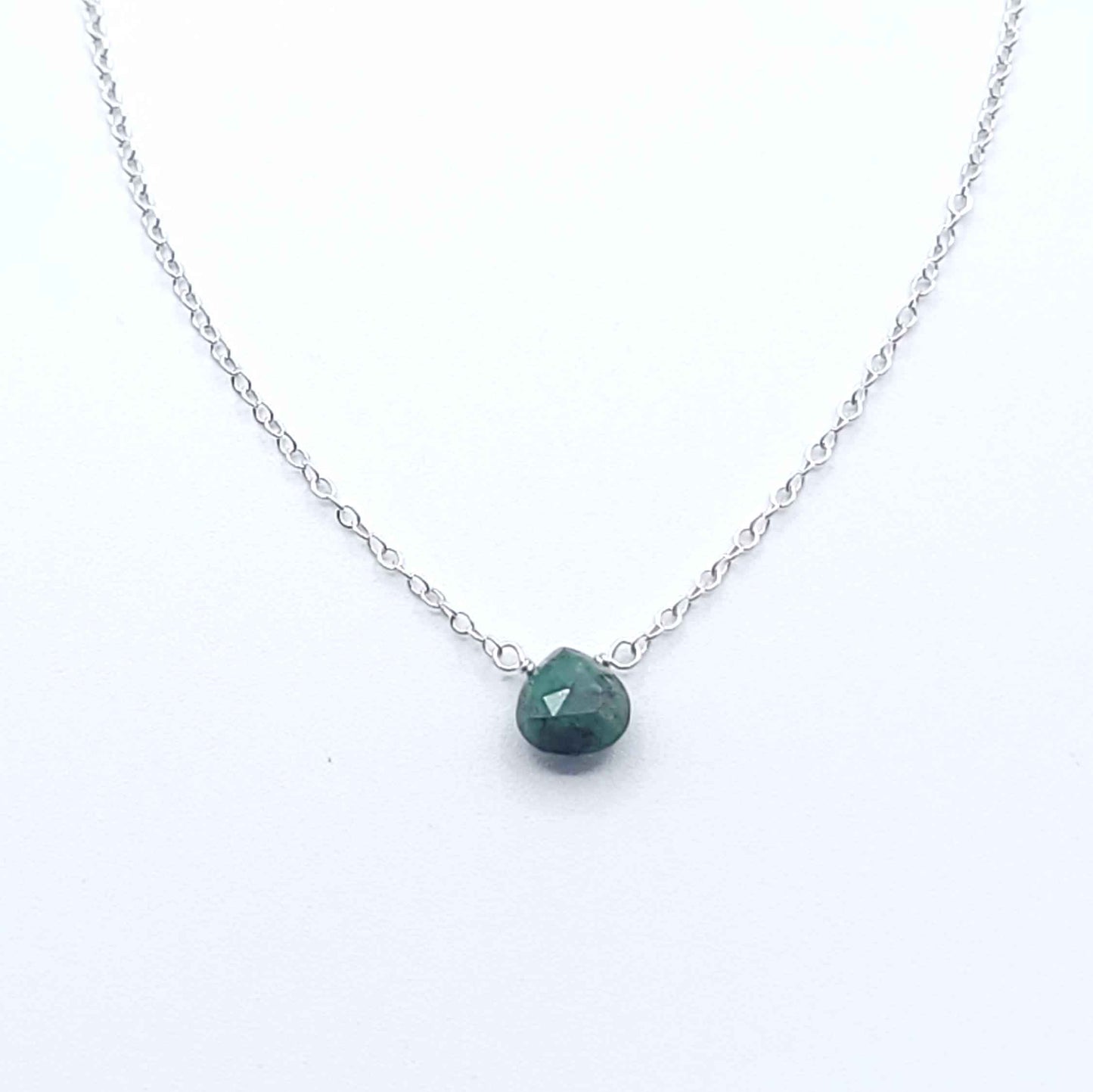 Emerald Drop Necklace