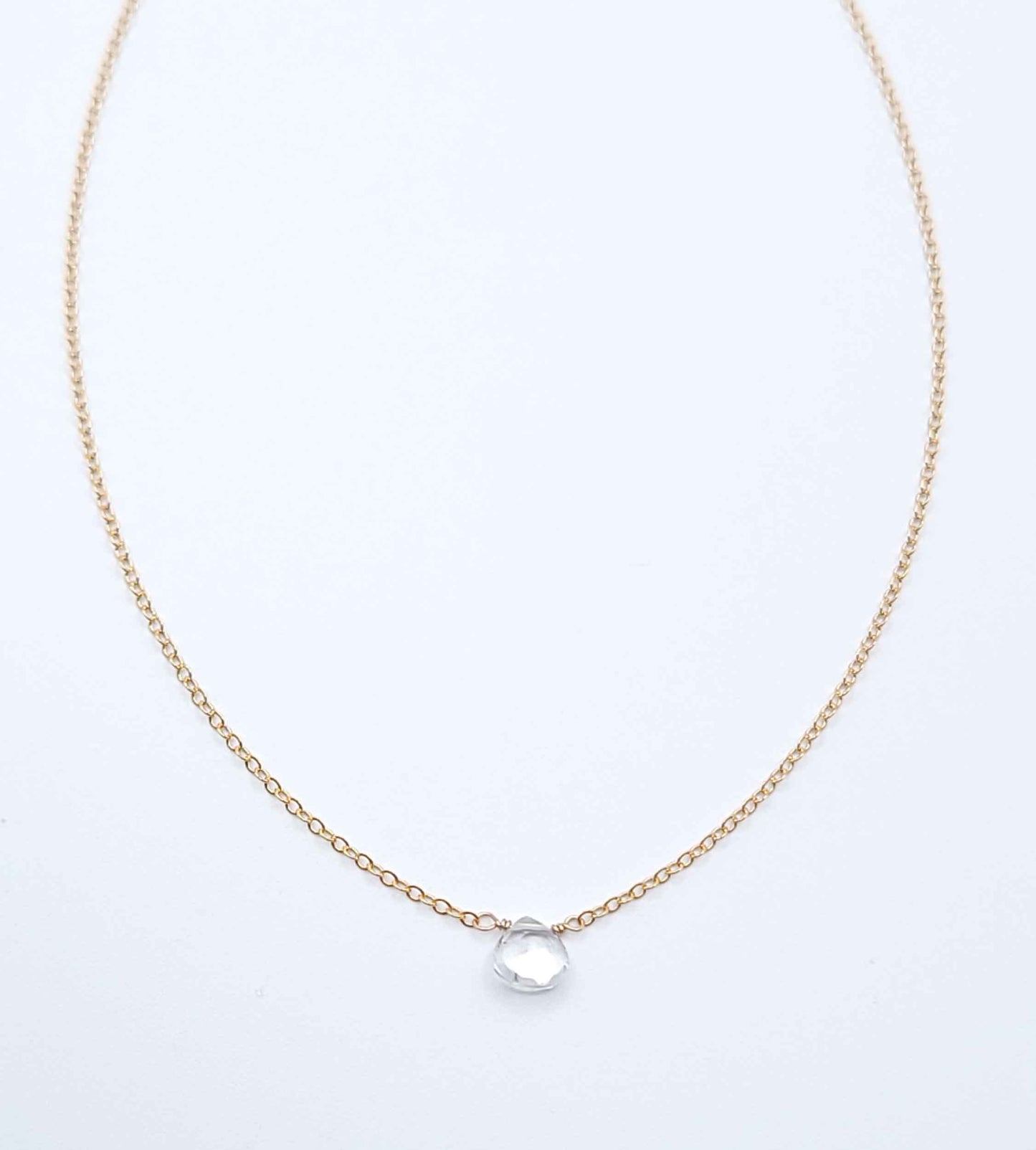 Quartz Drop Necklace