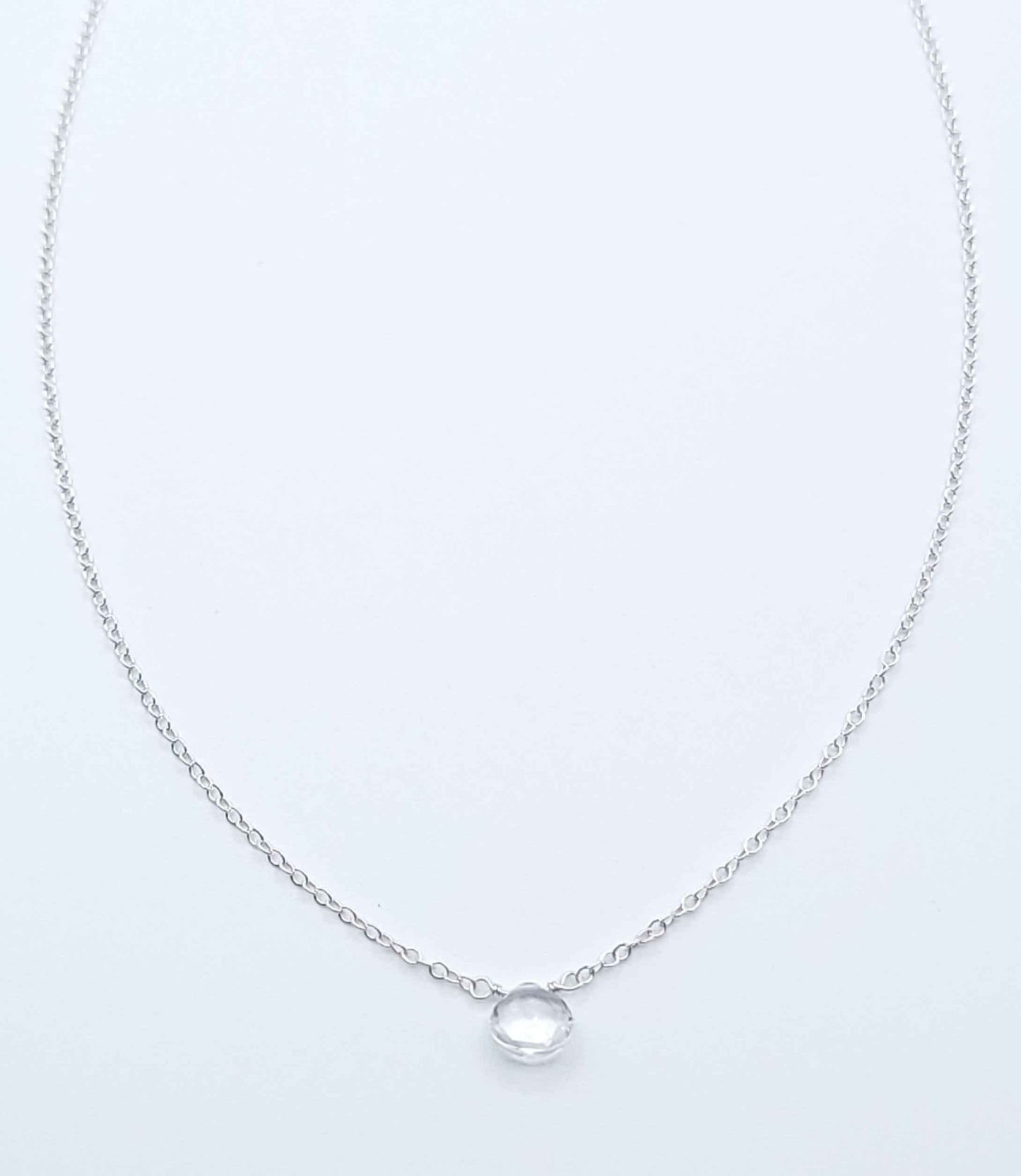 Quartz Drop Necklace