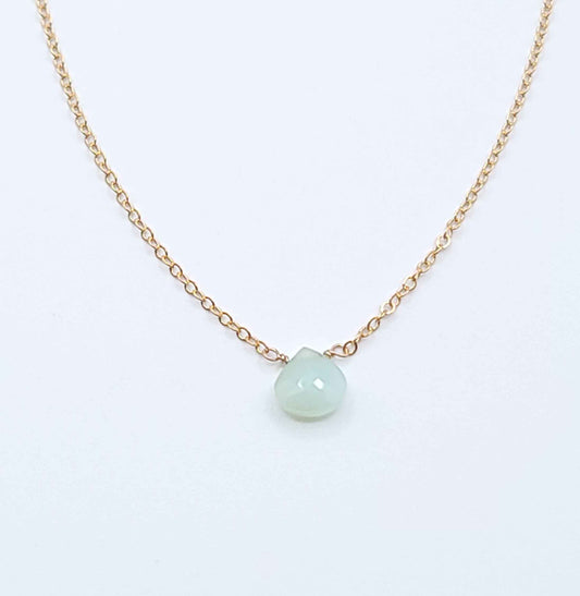 Opal Drop Necklace