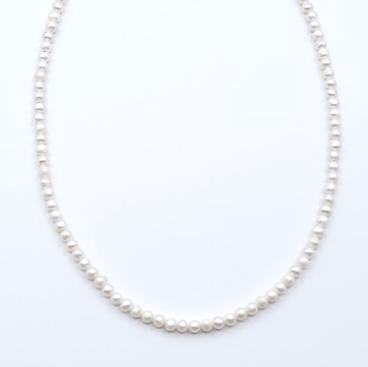 Solstice Pearl Choker Necklace