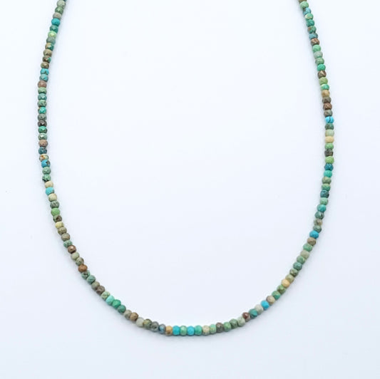 Desert Sky Turquoise Choker Necklace