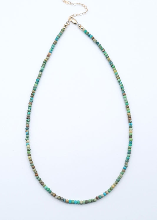 Desert Sky Turquoise Choker Necklace