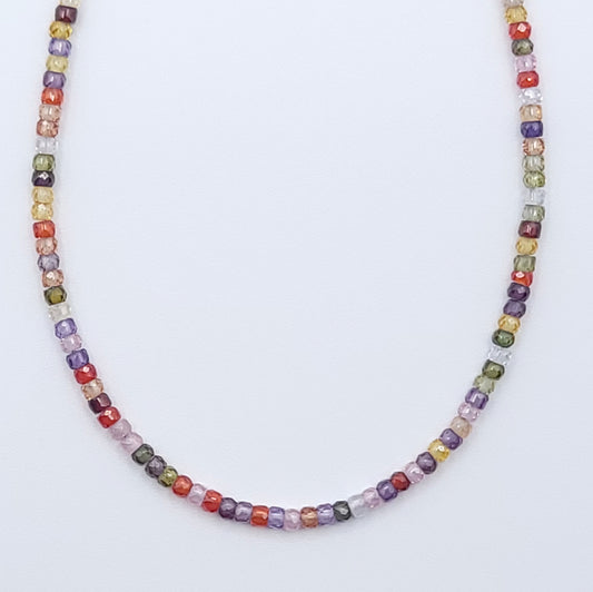 Aurora Glow Choker Necklace