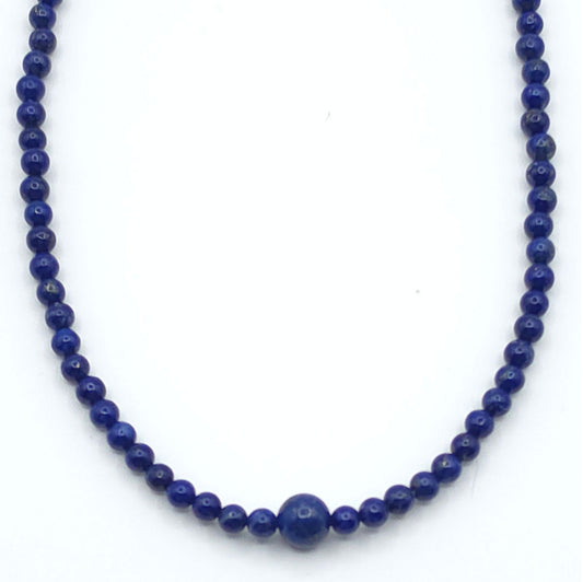 Midnight Blue Lapis Necklace
