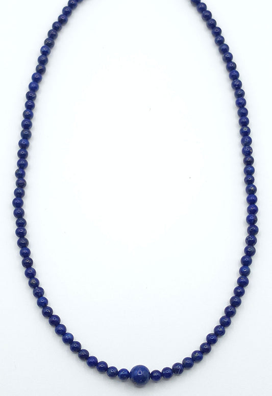 Midnight Blue Lapis Necklace