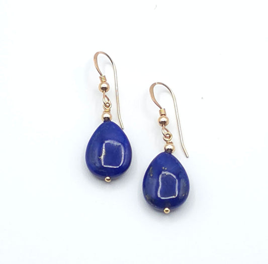 Midnight Blue Lapis Earrings